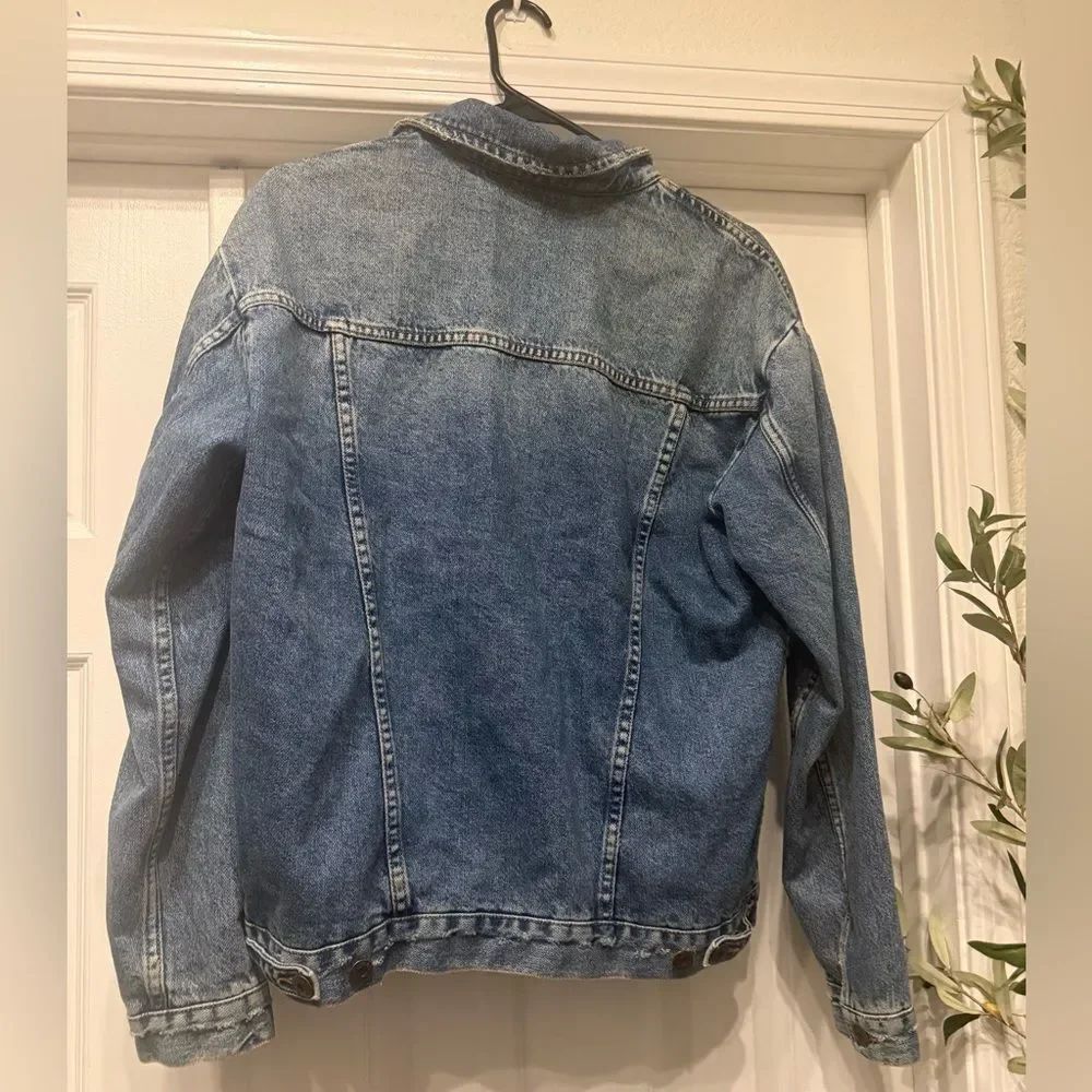 Free People Ramona Trucker Denim Jean Jacket XS - Picture 2 of 3